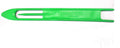 350mm Net Slinging Needle Green Nautical for Seamless Net Repair