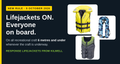 New lifejacket rule from 9 October 2026