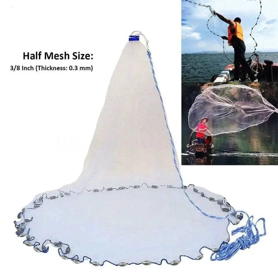 7 Best Shrimp Nets for Sale in 2025 for Every Fisherman featuring a half mesh shrimp net.