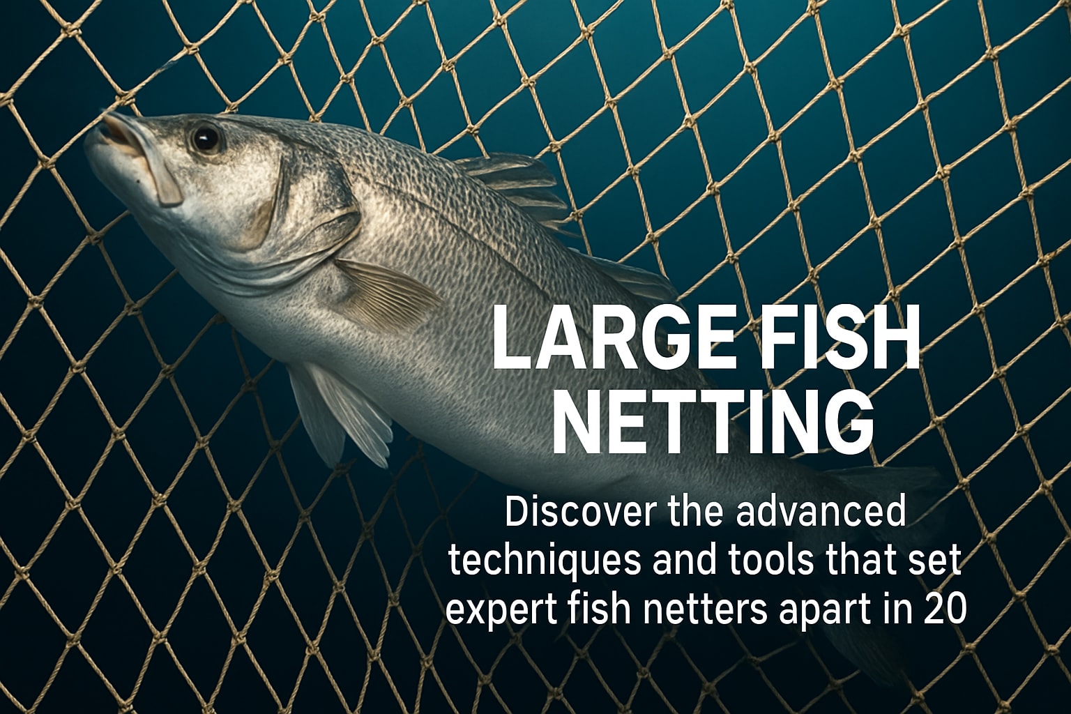 Large Fish Netting Guide: Expert Techniques for 2026