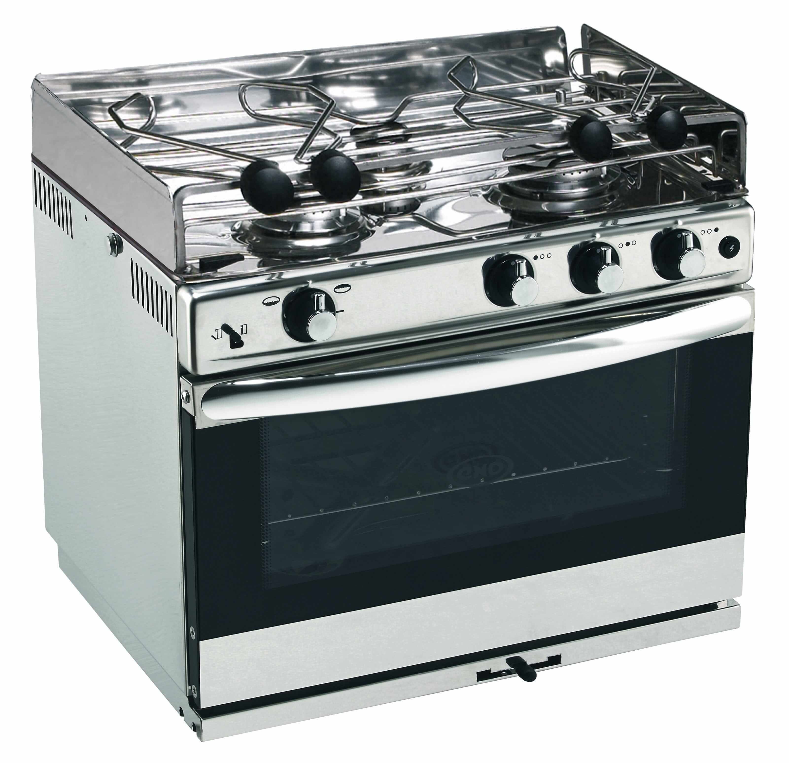 Marine and RV 3 Burner Oven with Grill Open Sea Brand