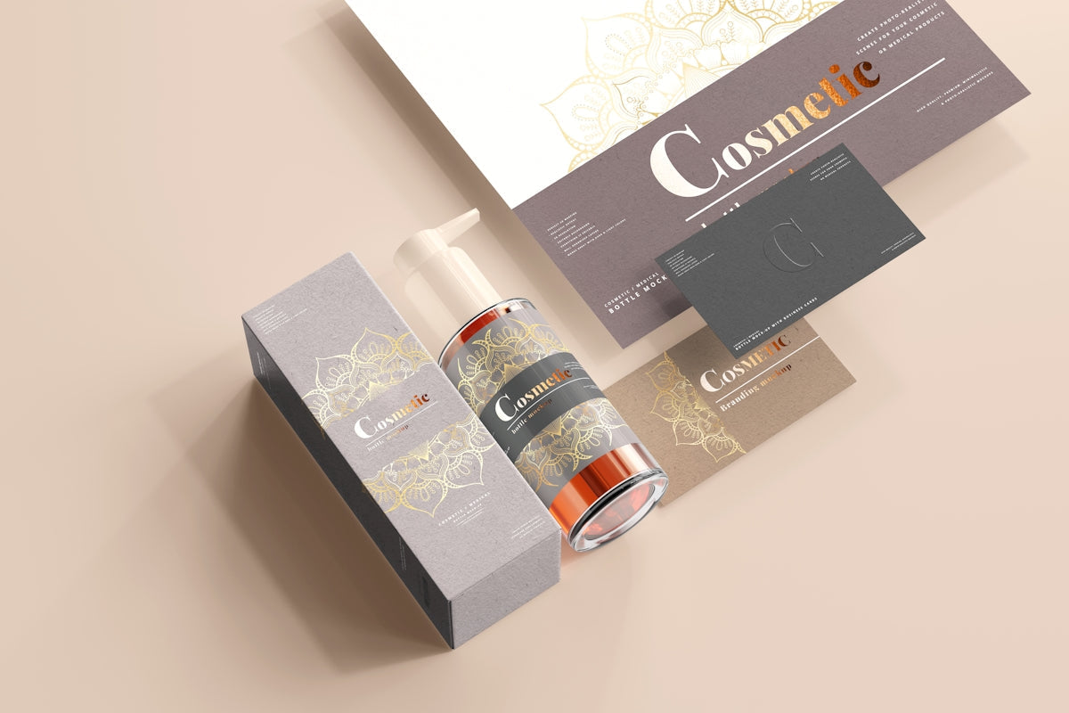 Six Key Problems CRC Products Can Solve in Your Workshop - Cosmetic packaging and branding materials displayed.