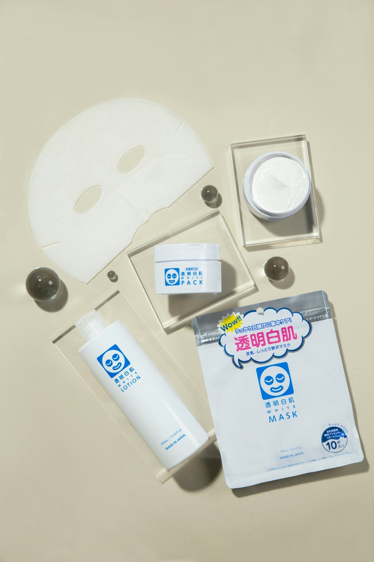 Exploring the Wide Range of Applications for CRC Products, featuring skincare masks and lotions.