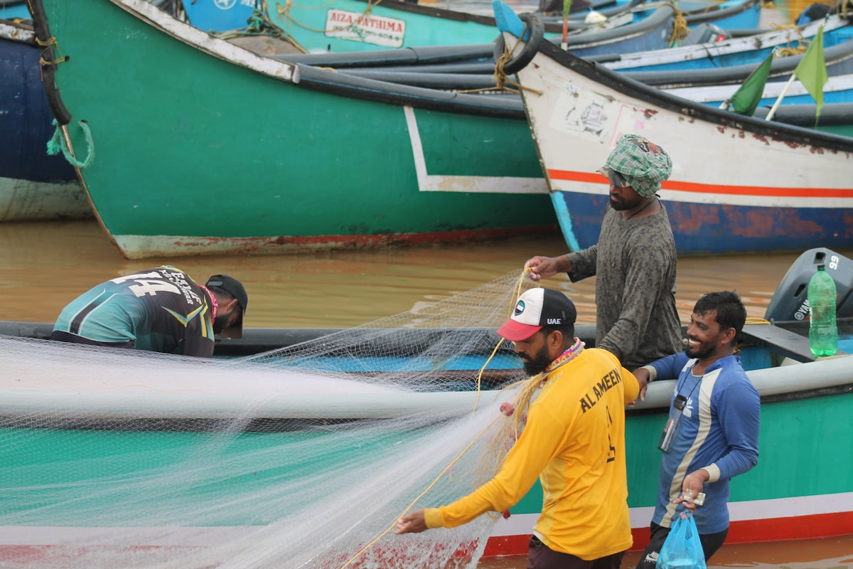 Strength and Usability of 3 Inch Heavy Duty Pacific Island Nets in use by fishermen.