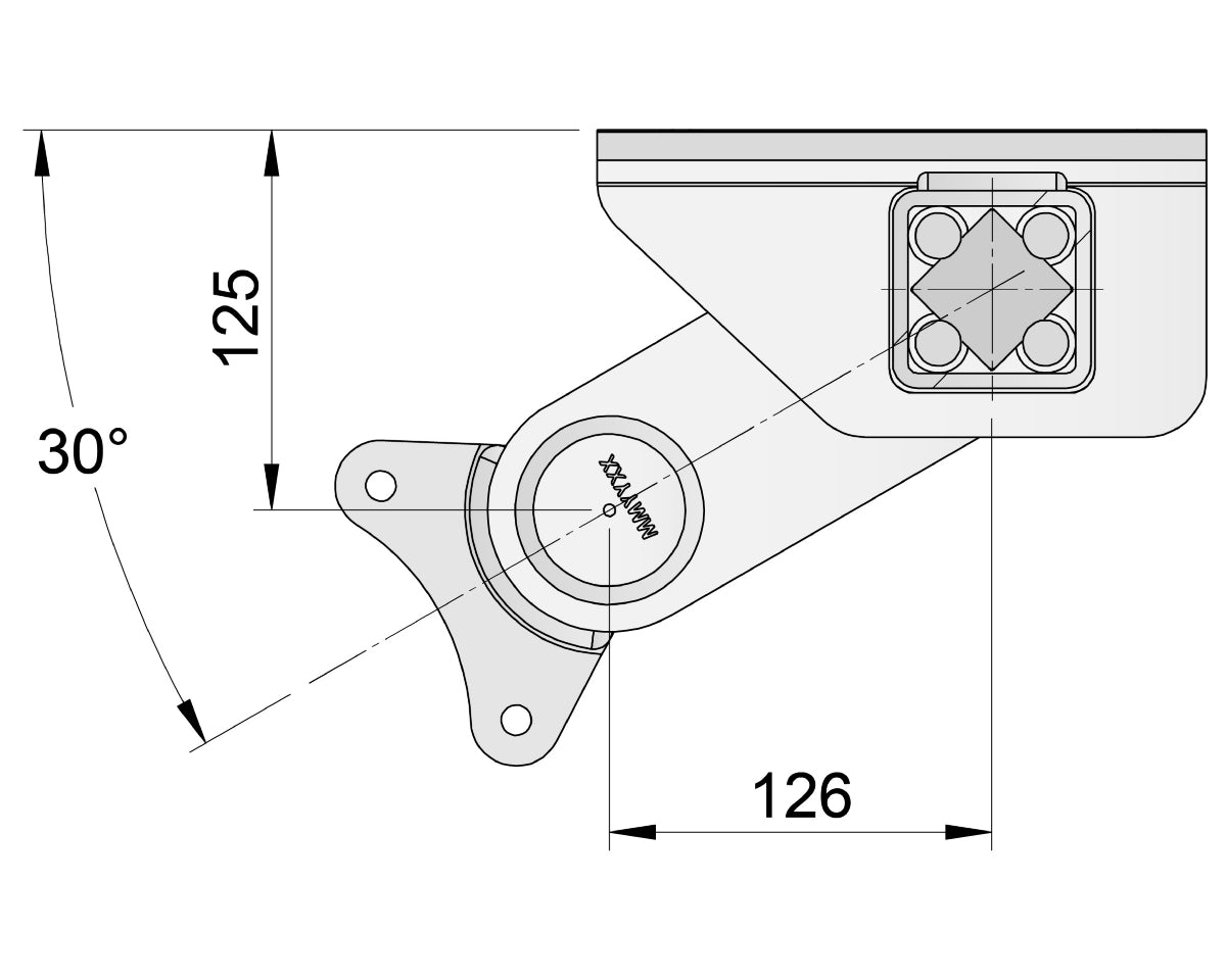 Full Beam Duratorque, 1000-1500kg, Gull Wing, for AU Top Hat - Action Outdoors Kiwi