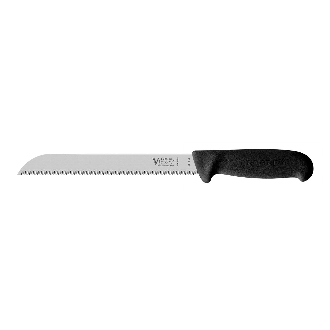 Bread/Pastry Knife Progrip Black 3-403-20-200BK - Action Outdoors Kiwi