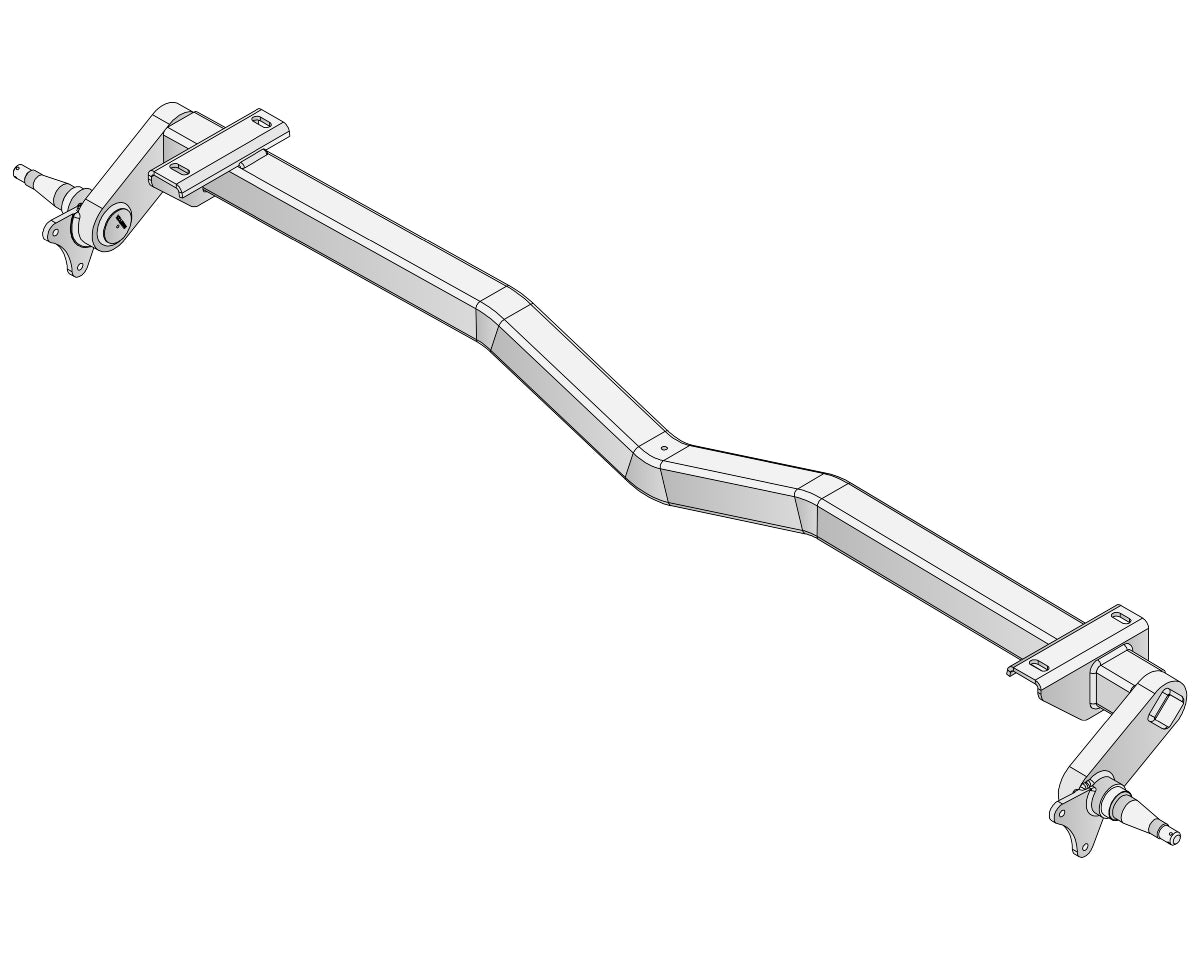 Full Beam Duratorque, 1000-1500kg, Gull Wing, for AU Top Hat - Action Outdoors Kiwi
