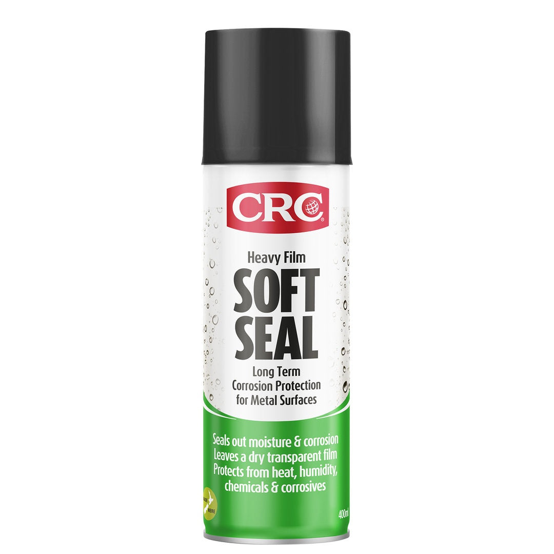 CRC Soft Seal Aerosol 400ml 3013 heavy-duty corrosion protection spray for metal surfaces.