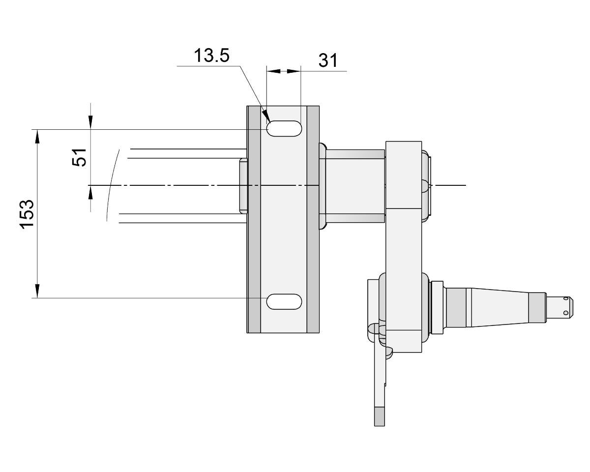 Half-beam Duratorque Right - 2200kg Per Pair - Action Outdoors Kiwi