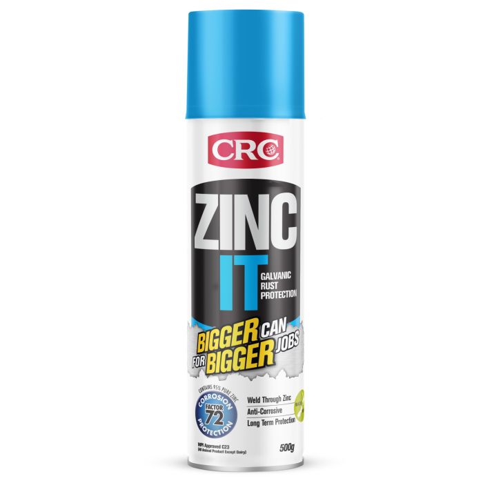 CRC Zinc It Aerosol 500g - Action Outdoors Kiwi