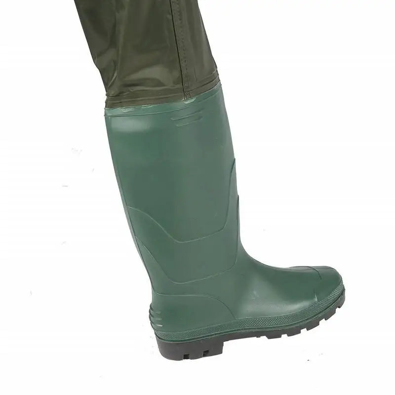 Nylon Breathable Waterproof Stocking Foot Fly Fishing Hunting Chest Waders Pant For Men And Women One-piece Trousers For Fishing - Action Outdoors Kiwi