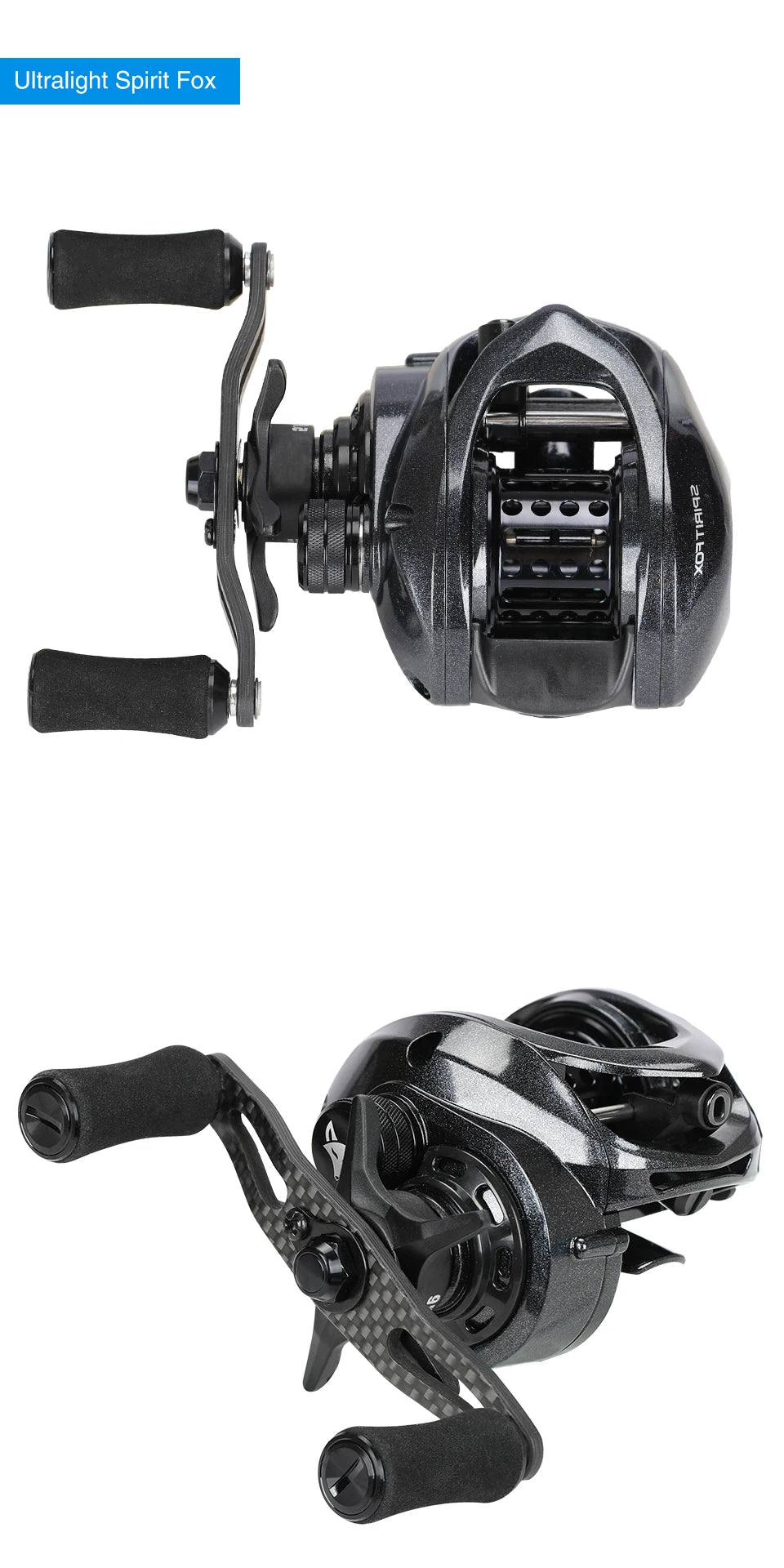TSURINOYA Spirit Fox 50 Bait Finesse System Baitcasting Fishing Reel 7.3:1 Gear Ratio Carbon Fishing Coil For Light Game Trout - Action Outdoors Kiwi