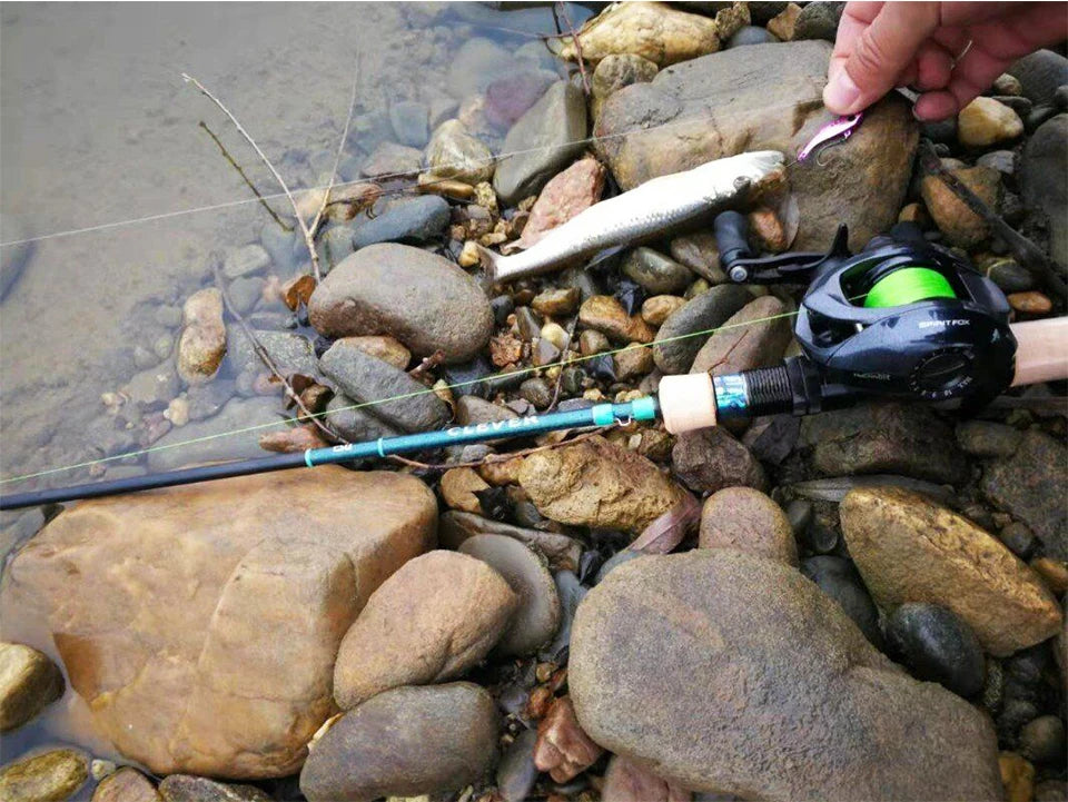 TSURINOYA Spirit Fox 50 Bait Finesse System Baitcasting Fishing Reel 7.3:1 Gear Ratio Carbon Fishing Coil For Light Game Trout - Action Outdoors Kiwi