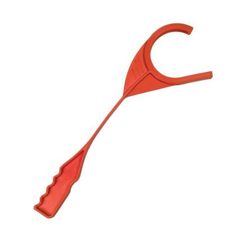 Allen EZ Aim Target Thrower – Hand Held red handheld target thrower for easy clay target launching