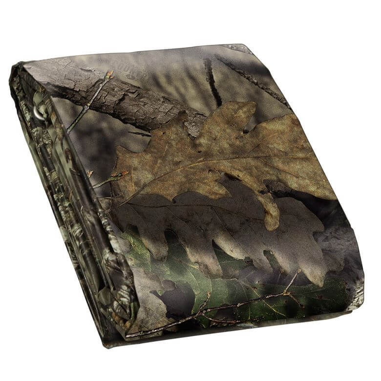 Allen Tarp Medium Duty, 8′ X 10′ MO Country in camouflage pattern featuring leaves and branches.
