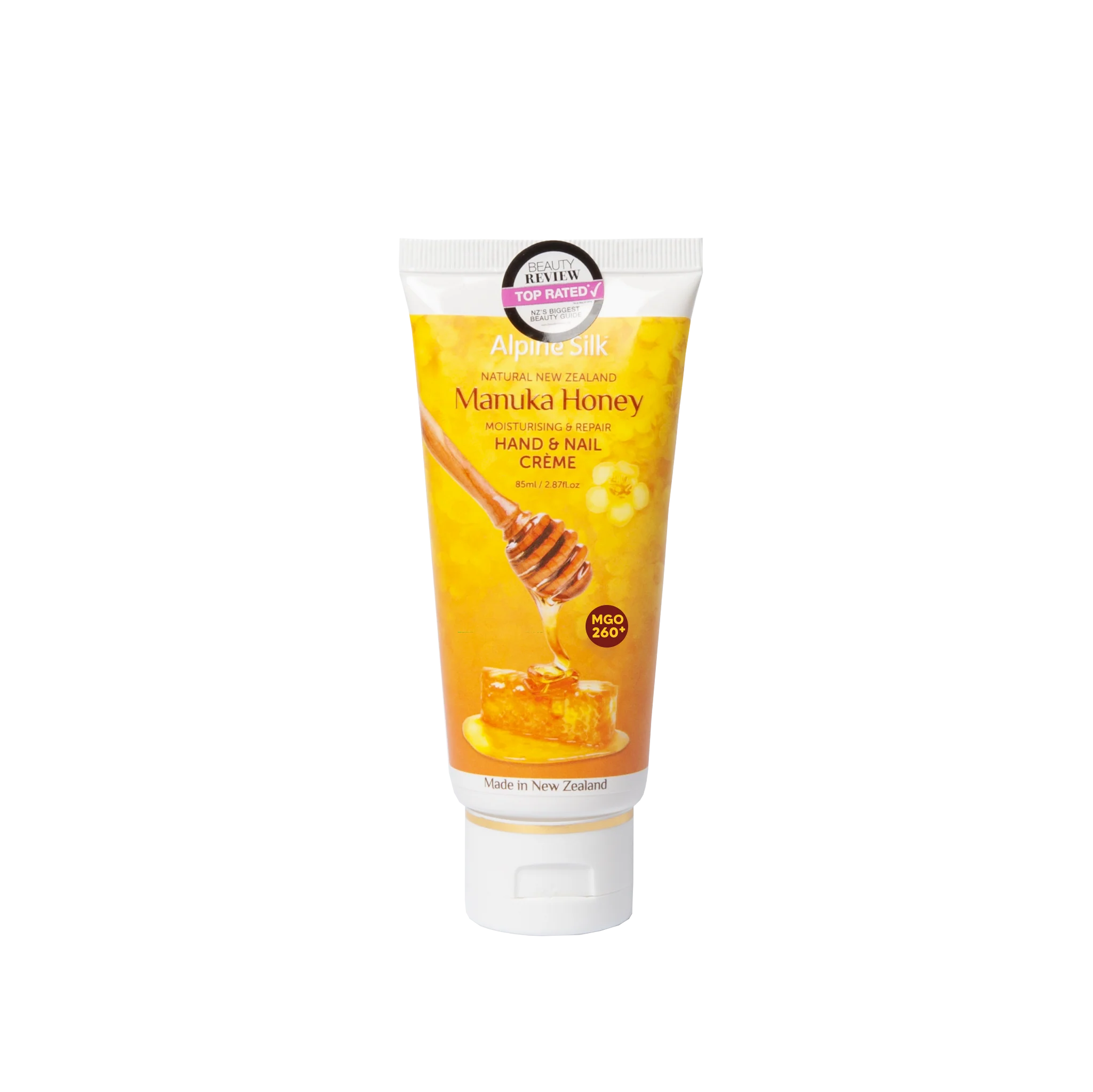Alpine Silk Manuka Honey Hand & Nail Cream 85ml