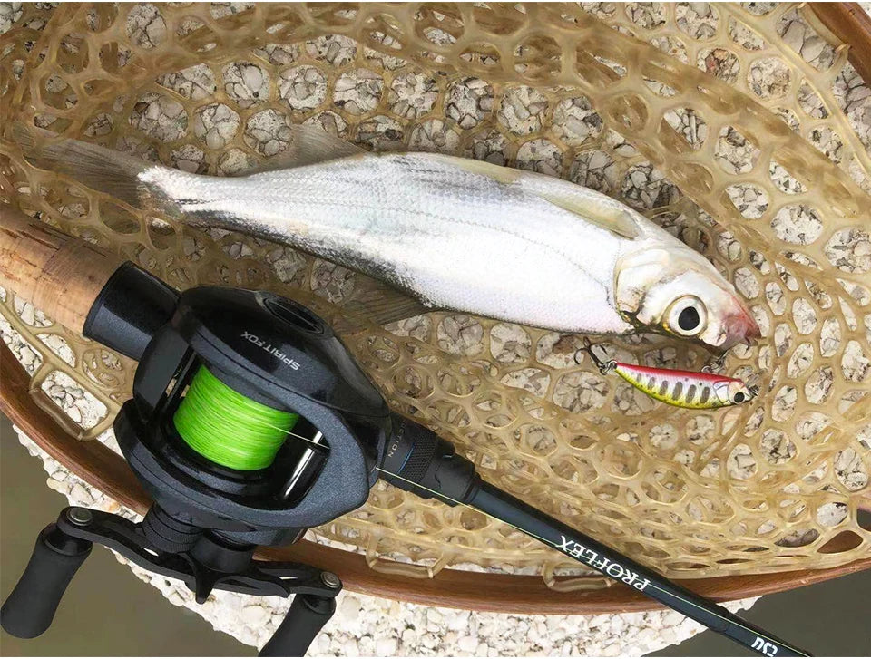 TSURINOYA Spirit Fox 50 Bait Finesse System Baitcasting Fishing Reel 7.3:1 Gear Ratio Carbon Fishing Coil For Light Game Trout - Action Outdoors Kiwi