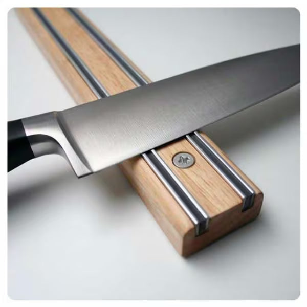 Bisbell Magnetic Knife Rack #B43W45 - Wood 450mm - Action Outdoors Kiwi