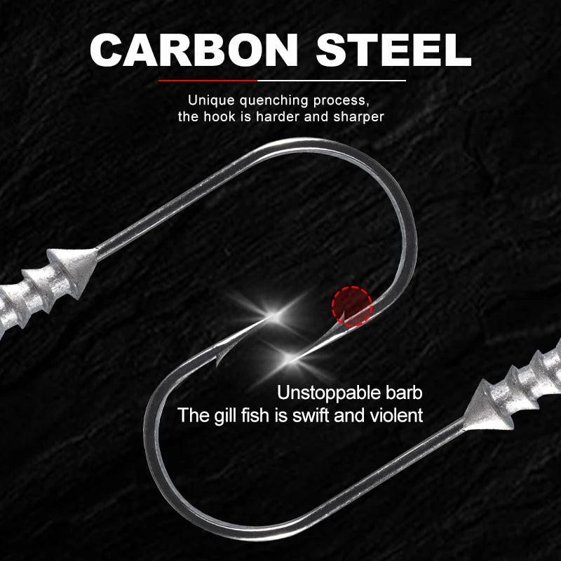 Hunthouse fishing hooks jig head 20g 30g 40g 3 pcs/pack fishing tackle equiped with soft lure peche 2020 new lw313 - Action Outdoors Kiwi