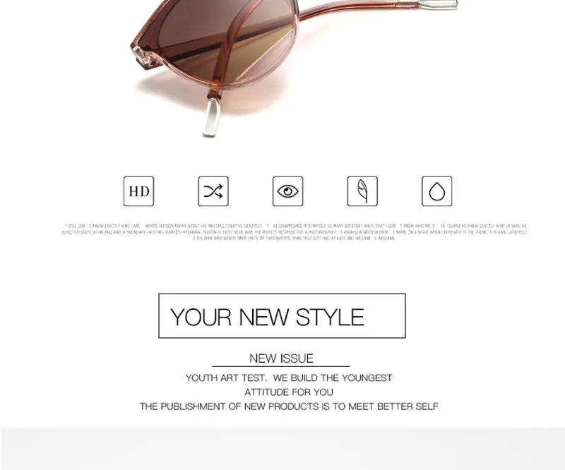 WarBLade New Fashion Sunglasses Women Vintage Luxury Brand Design Glasses Mirror Classic Oculos De Sol Feminino UV400 Eyewear - Action Outdoors Kiwi