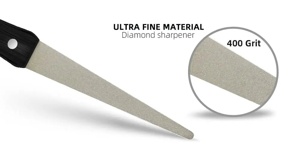 Whetstone Stone Diamond Knife Sharpener Knife Sharpening Curved Surface for Knife Scissors Honing Bar Kitchen Grinding Tool - Action Outdoors Kiwi