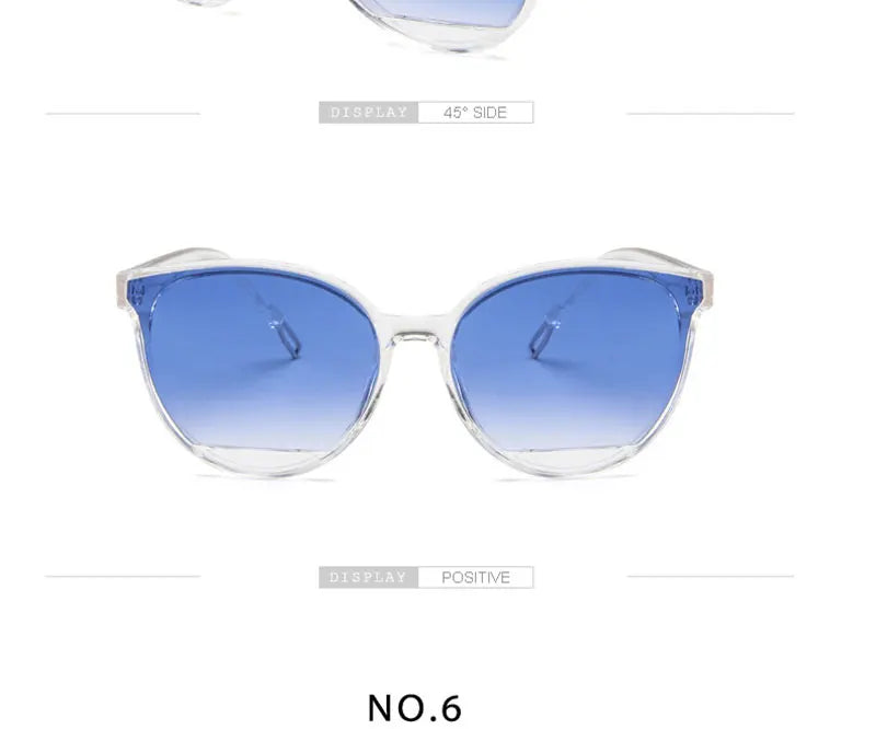 WarBLade New Fashion Sunglasses Women Vintage Luxury Brand Design Glasses Mirror Classic Oculos De Sol Feminino UV400 Eyewear - Action Outdoors Kiwi