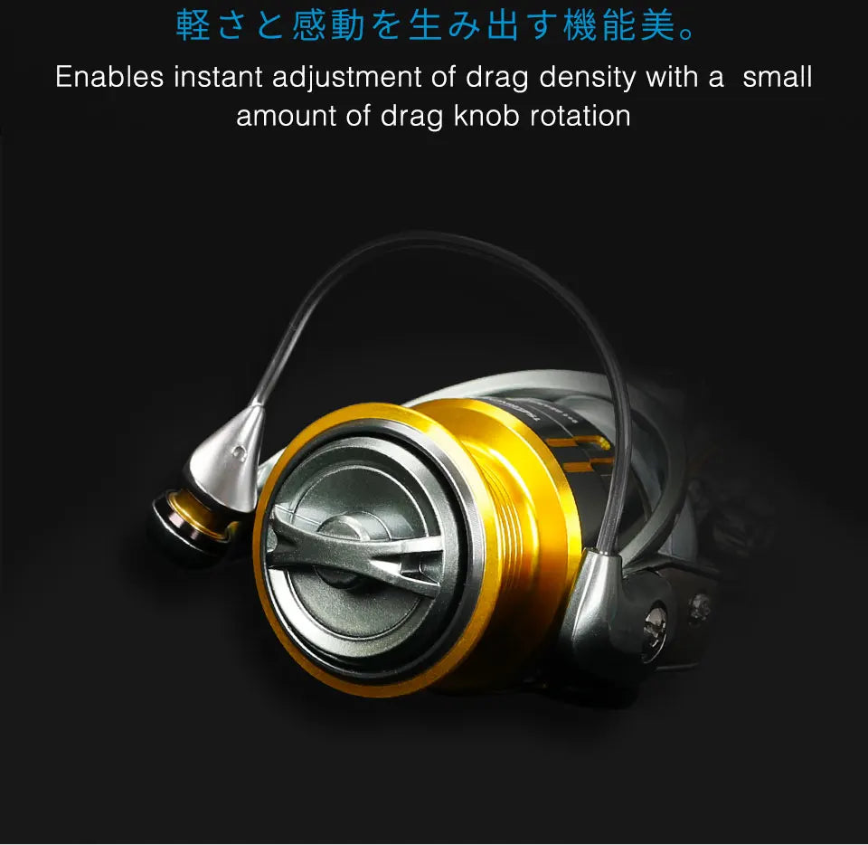 TSURINOYA Light Game Ultralight Spinning Fishing Reel FS 500 800 1000 9+1BB 4kg Drag Power Bait Finesse Stream Bass Trout Reel - Action Outdoors Kiwi