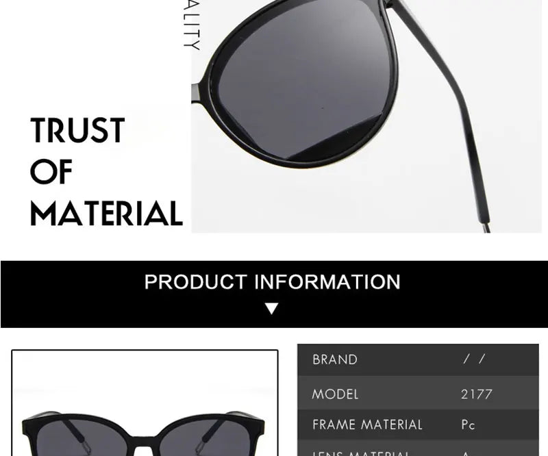 WarBLade New Fashion Sunglasses Women Vintage Luxury Brand Design Glasses Mirror Classic Oculos De Sol Feminino UV400 Eyewear - Action Outdoors Kiwi