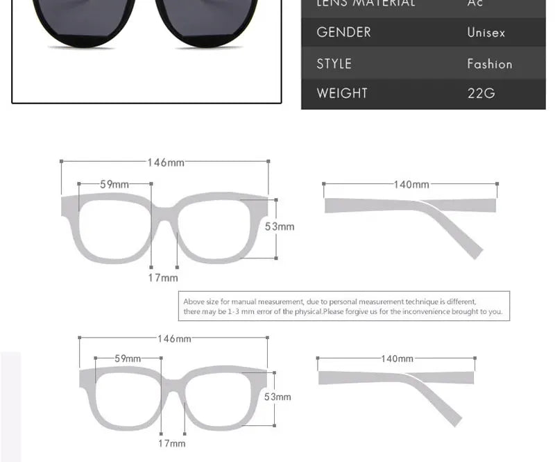 WarBLade New Fashion Sunglasses Women Vintage Luxury Brand Design Glasses Mirror Classic Oculos De Sol Feminino UV400 Eyewear - Action Outdoors Kiwi