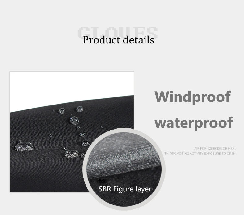 Winter Waterproof Men's Gloves Touchscreen Windproof Sports Fishing Driving Motorcycle Ski Non-slip Warm Cycling Women Gloves - Action Outdoors Kiwi
