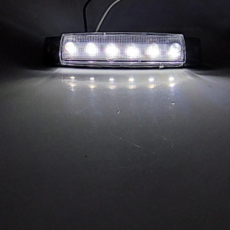 10pcs Marine Boat Waterproof 12V 24V 6 LED Lamp Cabin Deck Courtesy Light Stern Transom Lights Blue For Small Boat Sailboat - Action Outdoors Kiwi