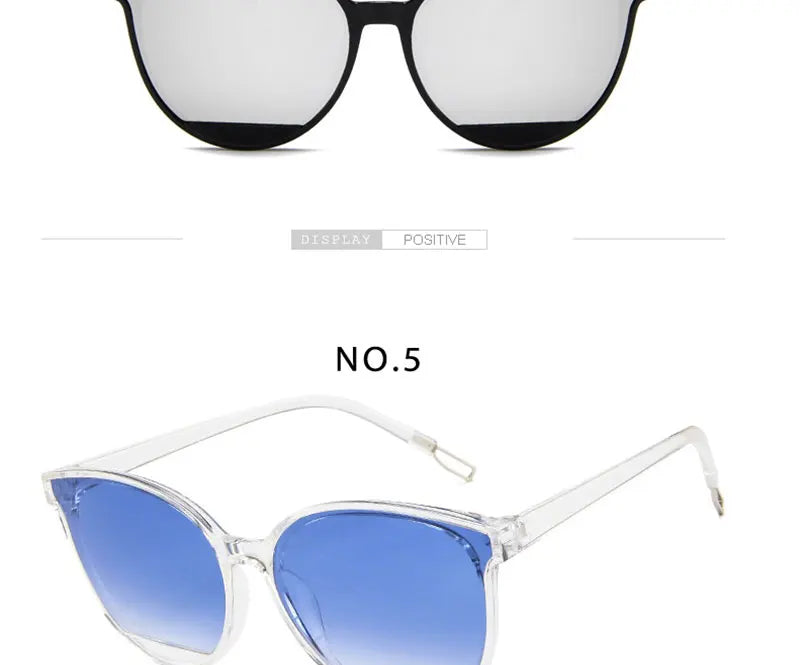 WarBLade New Fashion Sunglasses Women Vintage Luxury Brand Design Glasses Mirror Classic Oculos De Sol Feminino UV400 Eyewear - Action Outdoors Kiwi
