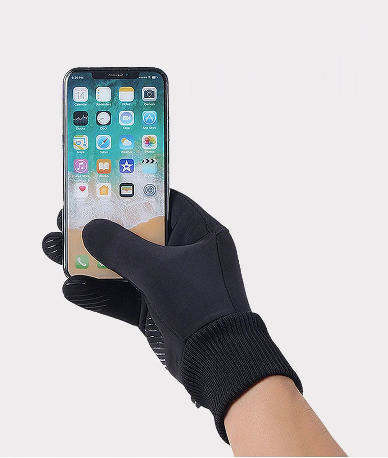 Winter Waterproof Men's Gloves Touchscreen Windproof Sports Fishing Driving Motorcycle Ski Non-slip Warm Cycling Women Gloves - Action Outdoors Kiwi