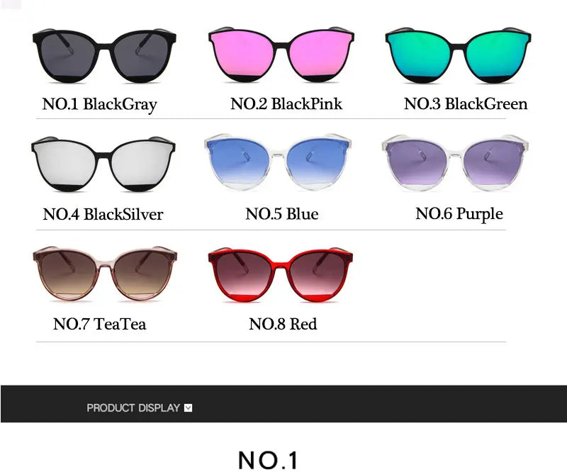 WarBLade New Fashion Sunglasses Women Vintage Luxury Brand Design Glasses Mirror Classic Oculos De Sol Feminino UV400 Eyewear - Action Outdoors Kiwi