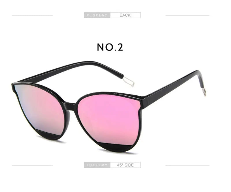 WarBLade New Fashion Sunglasses Women Vintage Luxury Brand Design Glasses Mirror Classic Oculos De Sol Feminino UV400 Eyewear - Action Outdoors Kiwi