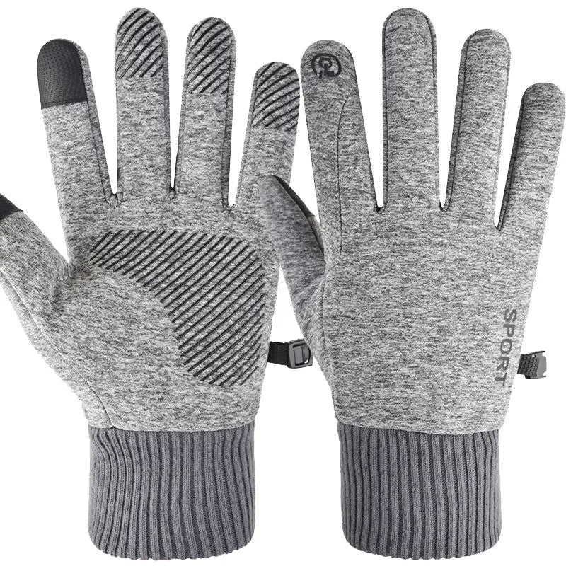 Winter Waterproof Men's Gloves Touchscreen Windproof Sports Fishing Driving Motorcycle Ski Non-slip Warm Cycling Women Gloves - Action Outdoors Kiwi