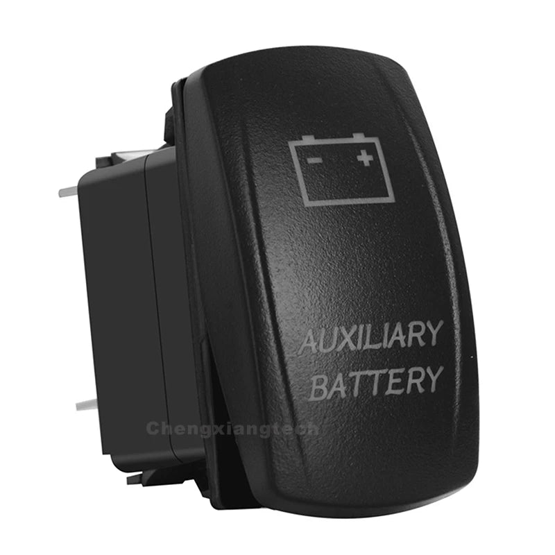 Red Led Light Bar Car Boat Rocker Switch 12V/24V Marine Grade Toggle Switch SPST/DPDT for Polaris Jeep Autosteer Auto Machinery - Action Outdoors Kiwi