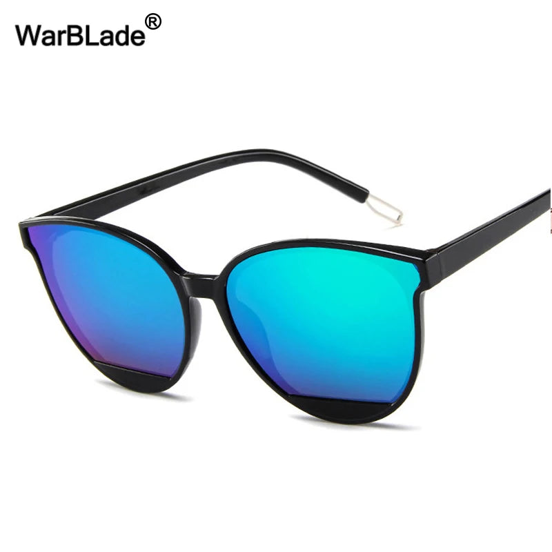 WarBLade New Fashion Sunglasses Women Vintage Luxury Brand Design Glasses Mirror Classic Oculos De Sol Feminino UV400 Eyewear - Action Outdoors Kiwi