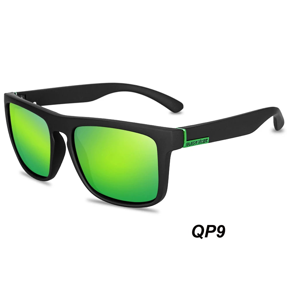 GUISVIKER New Polarized Cycling Sunglasses Men Women Sun Glasses Fishing Goggles Outdoor Baseball Softball Sport Cycling Eyewear - Action Outdoors Kiwi