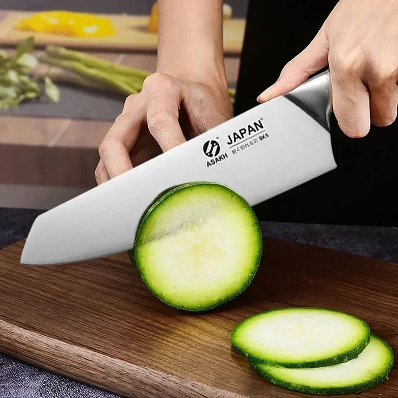 Japanese Kitchen Knives Set Stainless Steel Fish Fillet Meat Cleaver Chef Knife Sushi Knife Slicing Santoku Knife Cooking Tools - Action Outdoors Kiwi