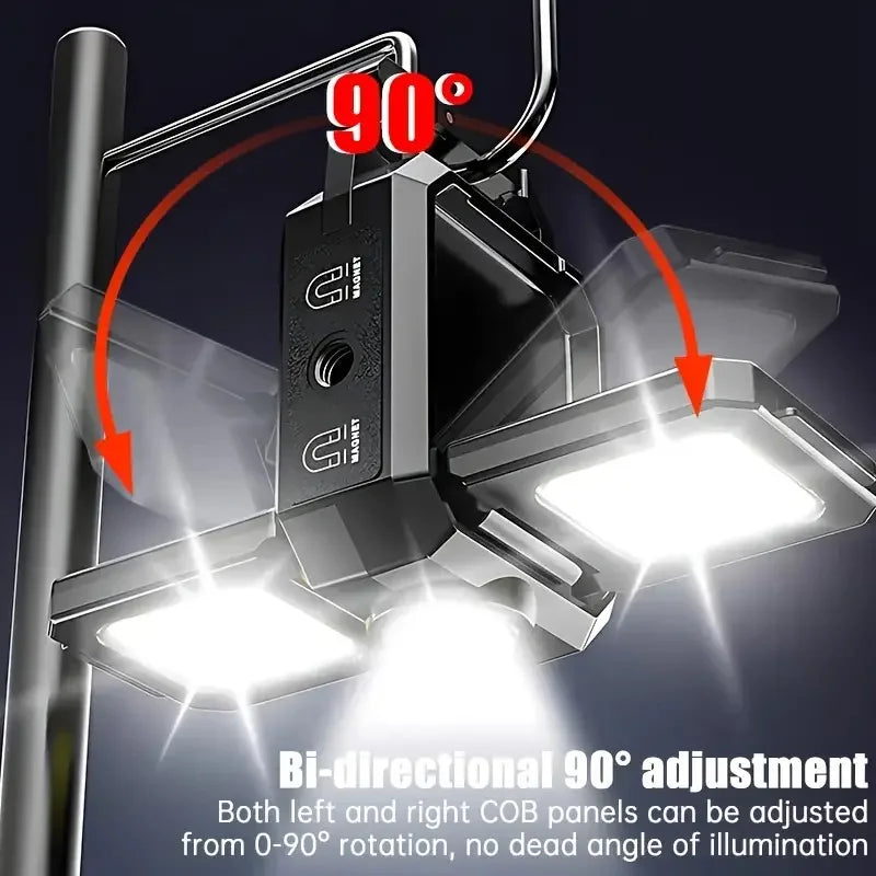 High Power Flashlight LED Keychain Work Light USB Rechargeable Waterproof Camping Fishing Lantern Torch Spotlight Outdoor Lamps - Action Outdoors Kiwi