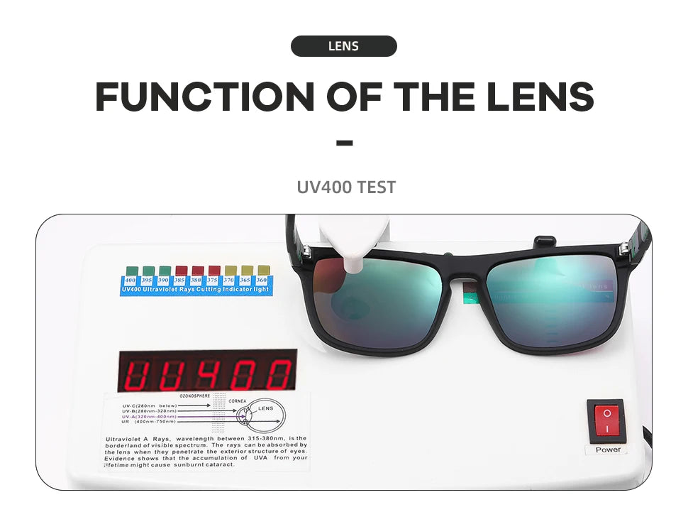 VAGHOZZ Brand Classic Sunglasses Men UV400 Fishing Sun Glasses Women Square Outdoor Male Sport Eyewear Driving Shades - Action Outdoors Kiwi