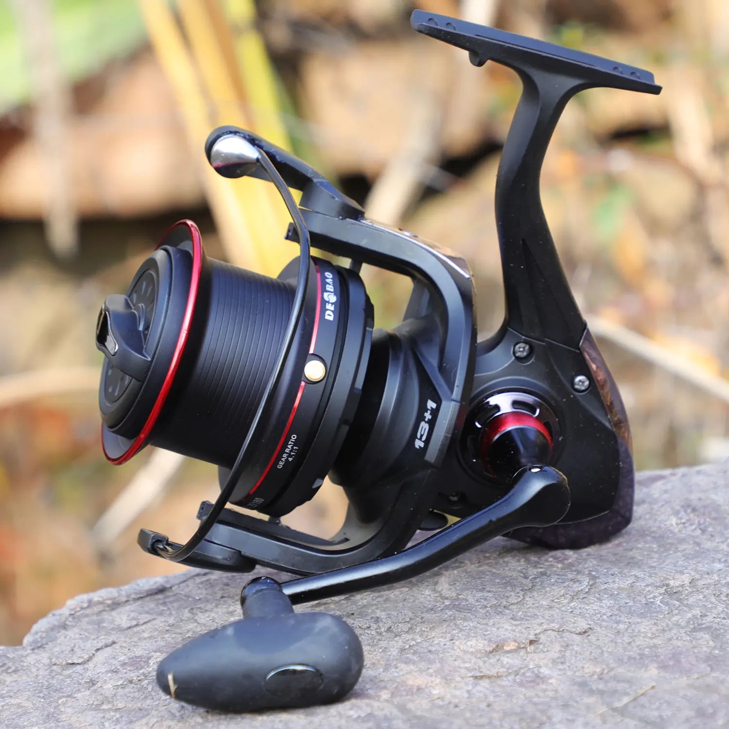 Sougayilang 8000-12000 Series Carp Fishing Reel Spinning Reel Max Drag 25kg Surf Fishing Reels Freshwater Saltwater Sea Fishing - Action Outdoors Kiwi