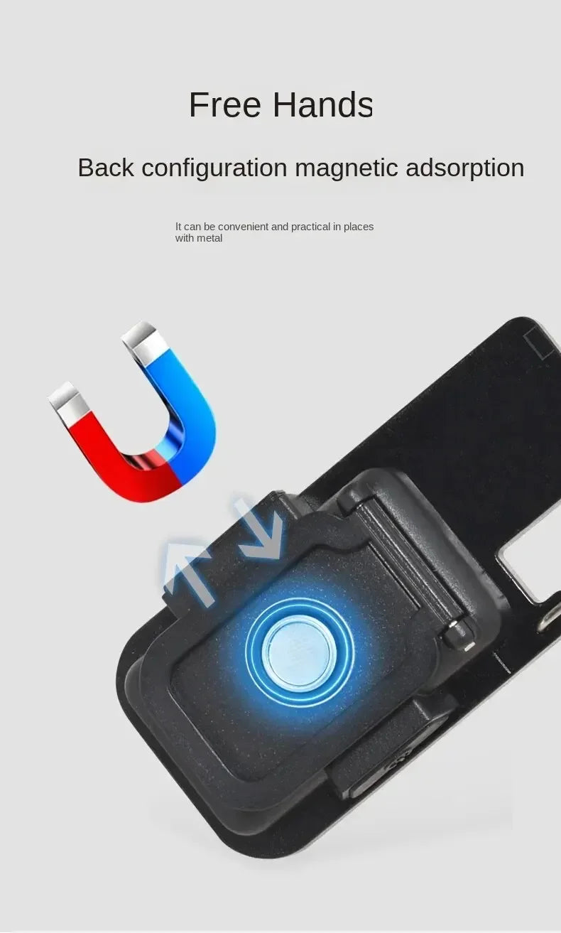 Mini LED Flashlight Keychain Multifunctional Portable COB Camping Lamps USB Charging Work Lights Outdoor Fishing Hiking Lanterna - Action Outdoors Kiwi