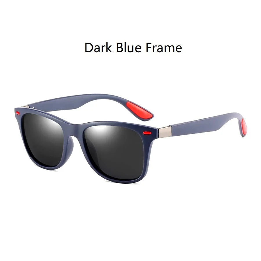Fashion Vintage Square Unisex Driving Fishing Sunglasses Men Women Luxury Brand Designer Sun Glasses Anti-Glare Eyewear UV400 - Action Outdoors Kiwi