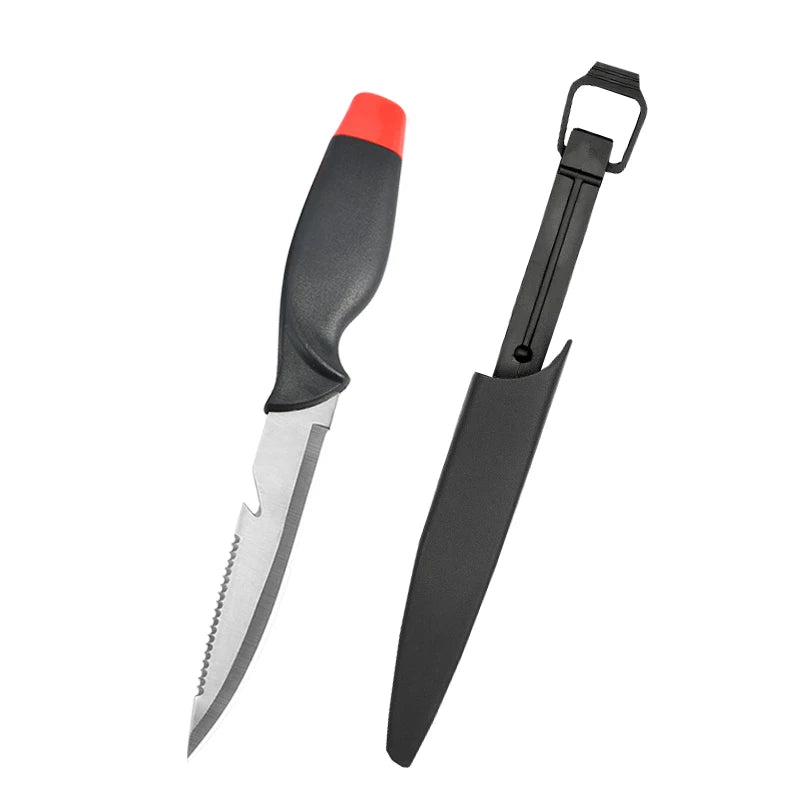 Stainless Steel Multifunctional Fishing Knife Fish Killing Knives Fish Planing Knife Kitchen Sharp Meat Cleaver Fruit Knife - Action Outdoors Kiwi