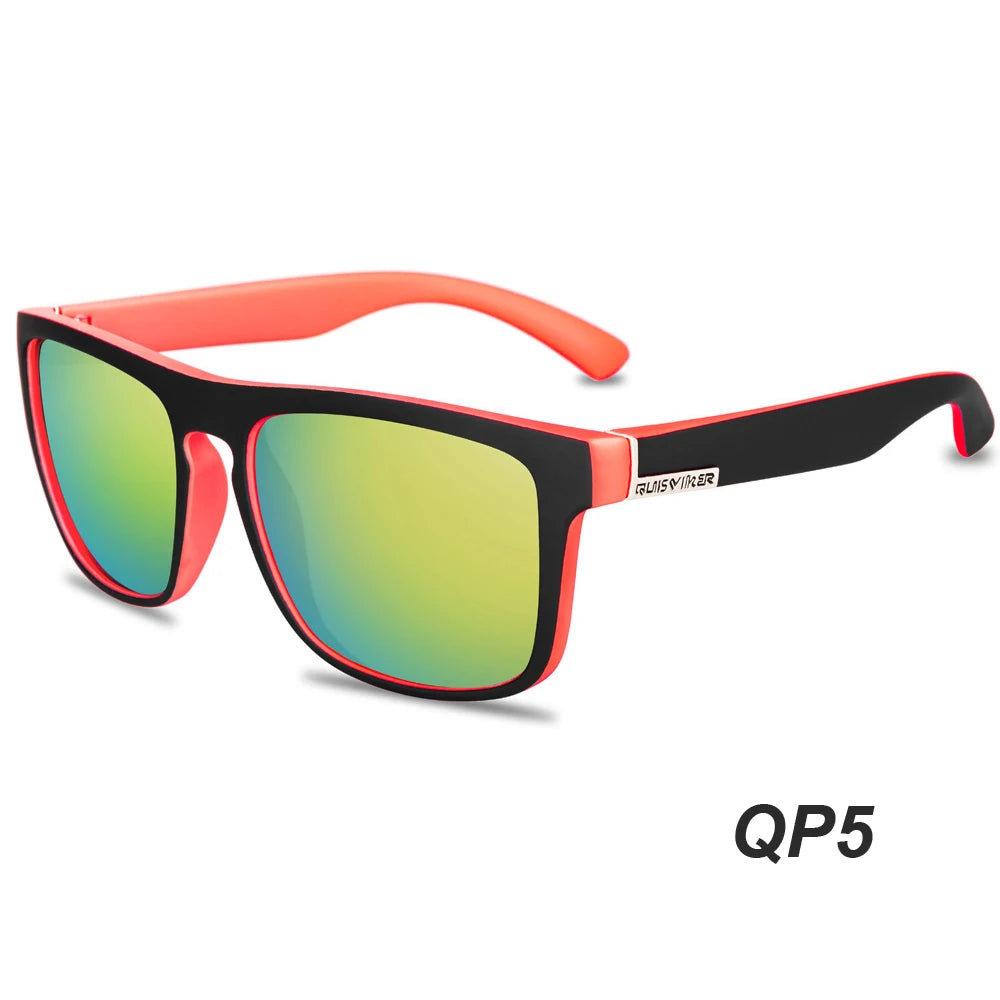 GUISVIKER New Polarized Cycling Sunglasses Men Women Sun Glasses Fishing Goggles Outdoor Baseball Softball Sport Cycling Eyewear - Action Outdoors Kiwi