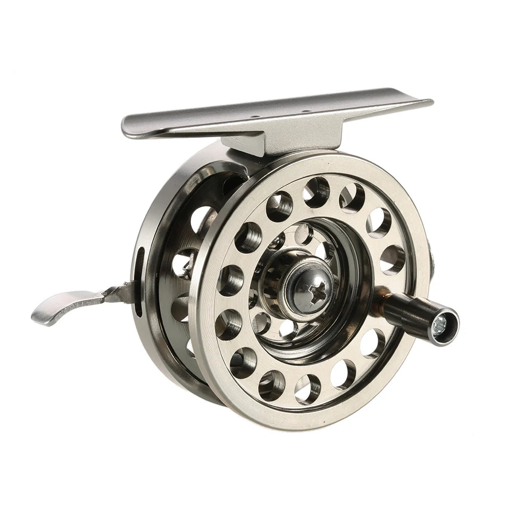 Fly Fishing Reel Right Handed Aluminum Alloy Smooth Ice Fishing Reels Fly Reels Fishing Accessories - Action Outdoors Kiwi