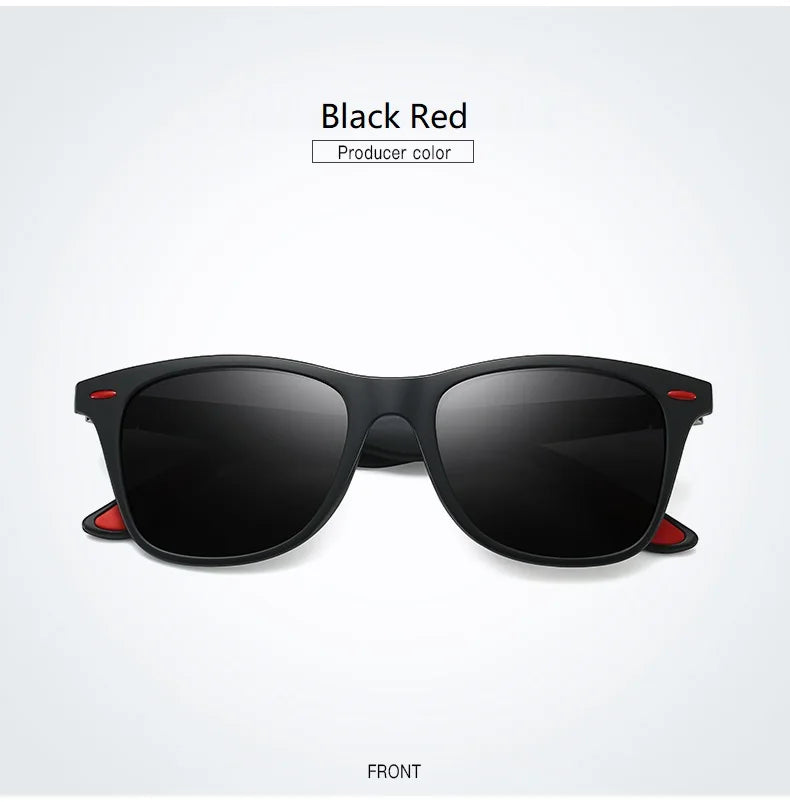 Fashion Vintage Square Unisex Driving Fishing Sunglasses Men Women Luxury Brand Designer Sun Glasses Anti-Glare Eyewear UV400 - Action Outdoors Kiwi