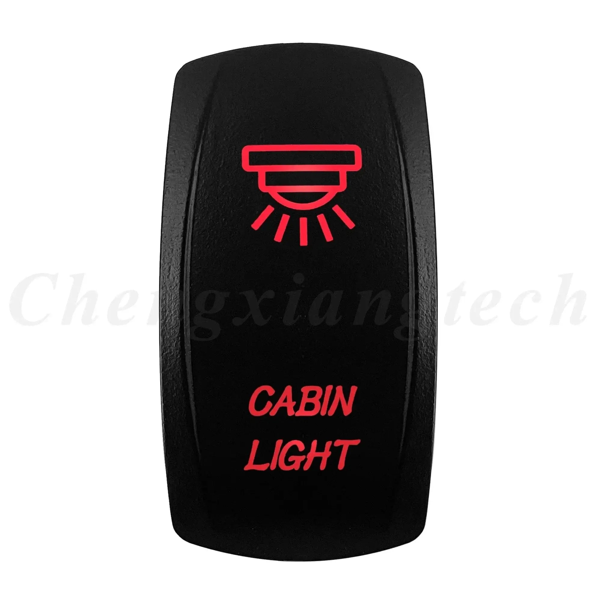 Red Led Light Bar Car Boat Rocker Switch 12V/24V Marine Grade Toggle Switch SPST/DPDT for Polaris Jeep Autosteer Auto Machinery